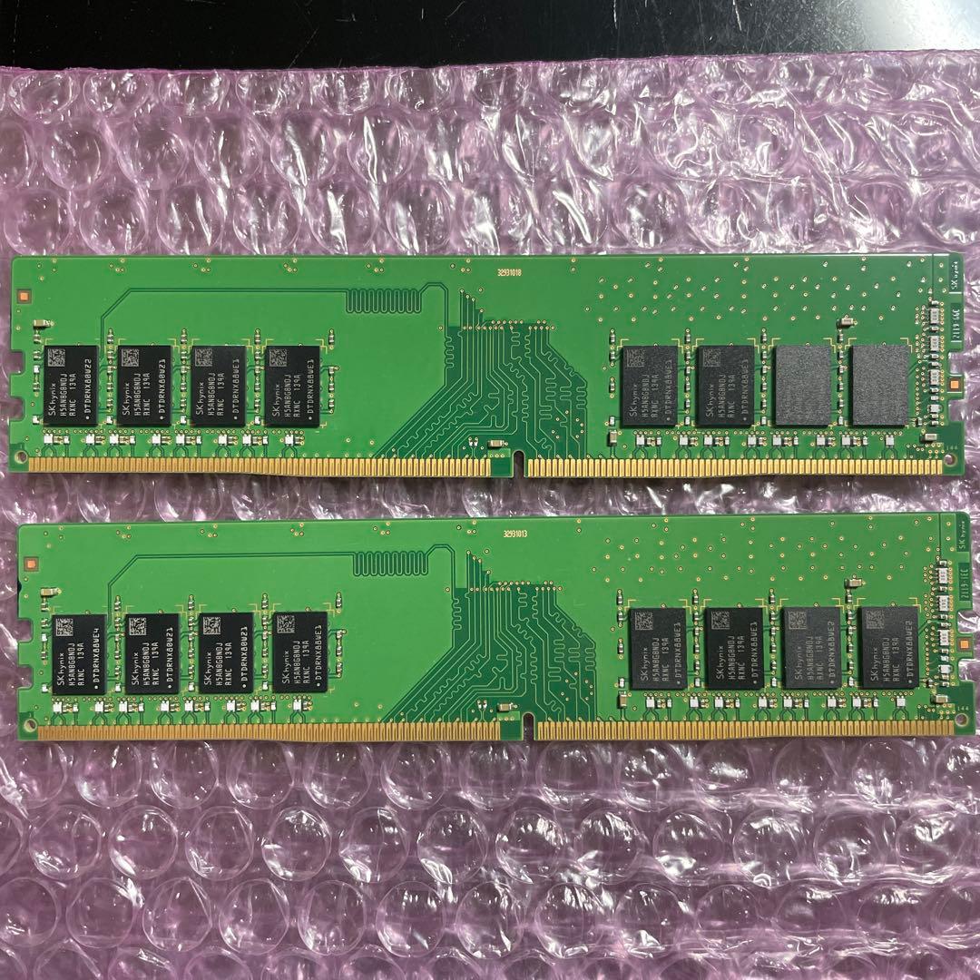 SKハイニックス製　DDR4-3200MHz 16GB