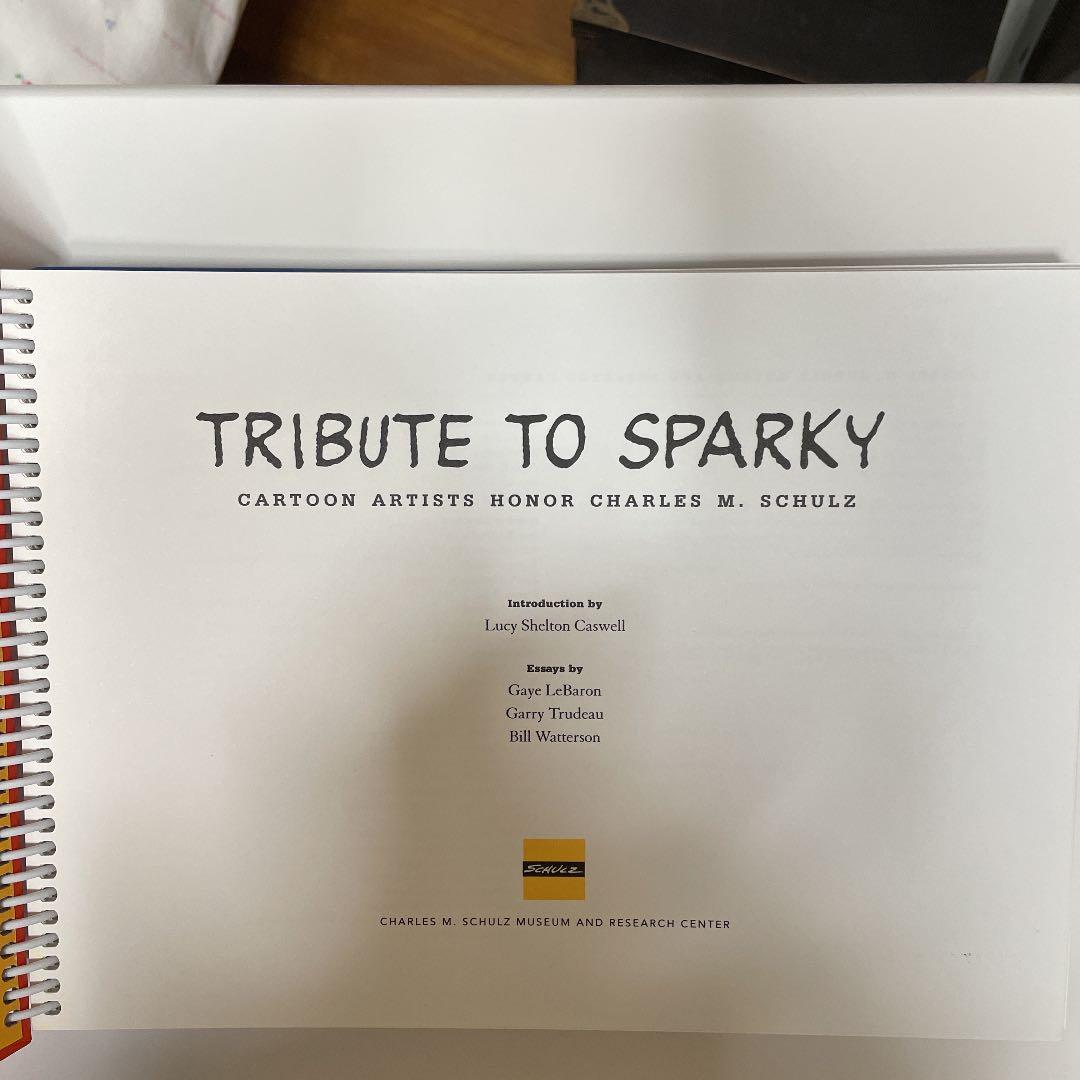 レア　スヌーピー　TRIBUTE TO SPARKY 本