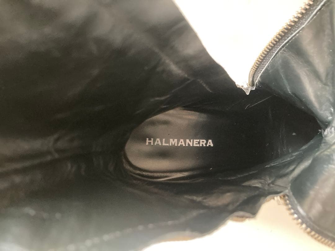 HALMANERA ツイストジップブーツ