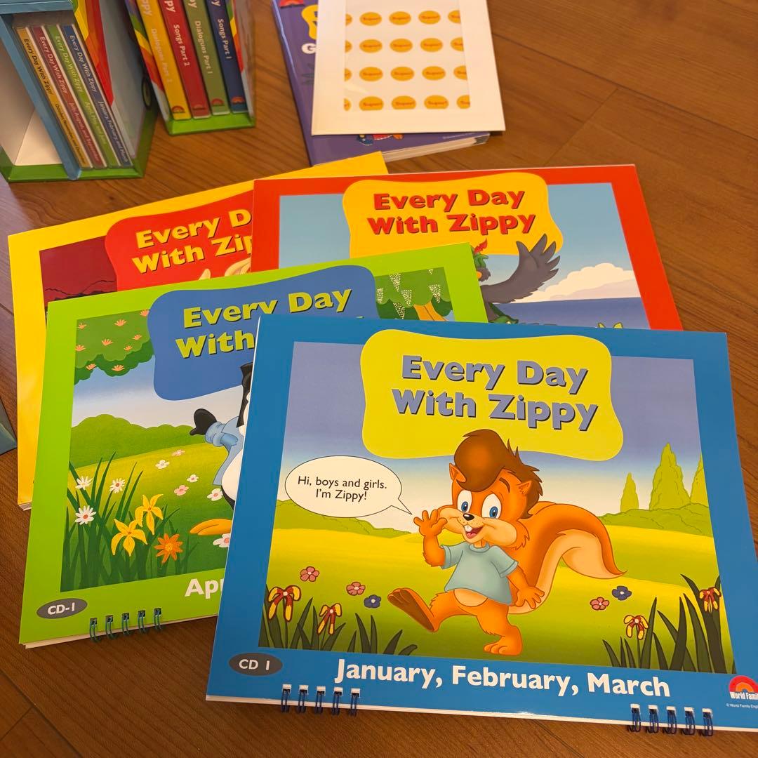 【フルセット】DWE Every Day With Zippy