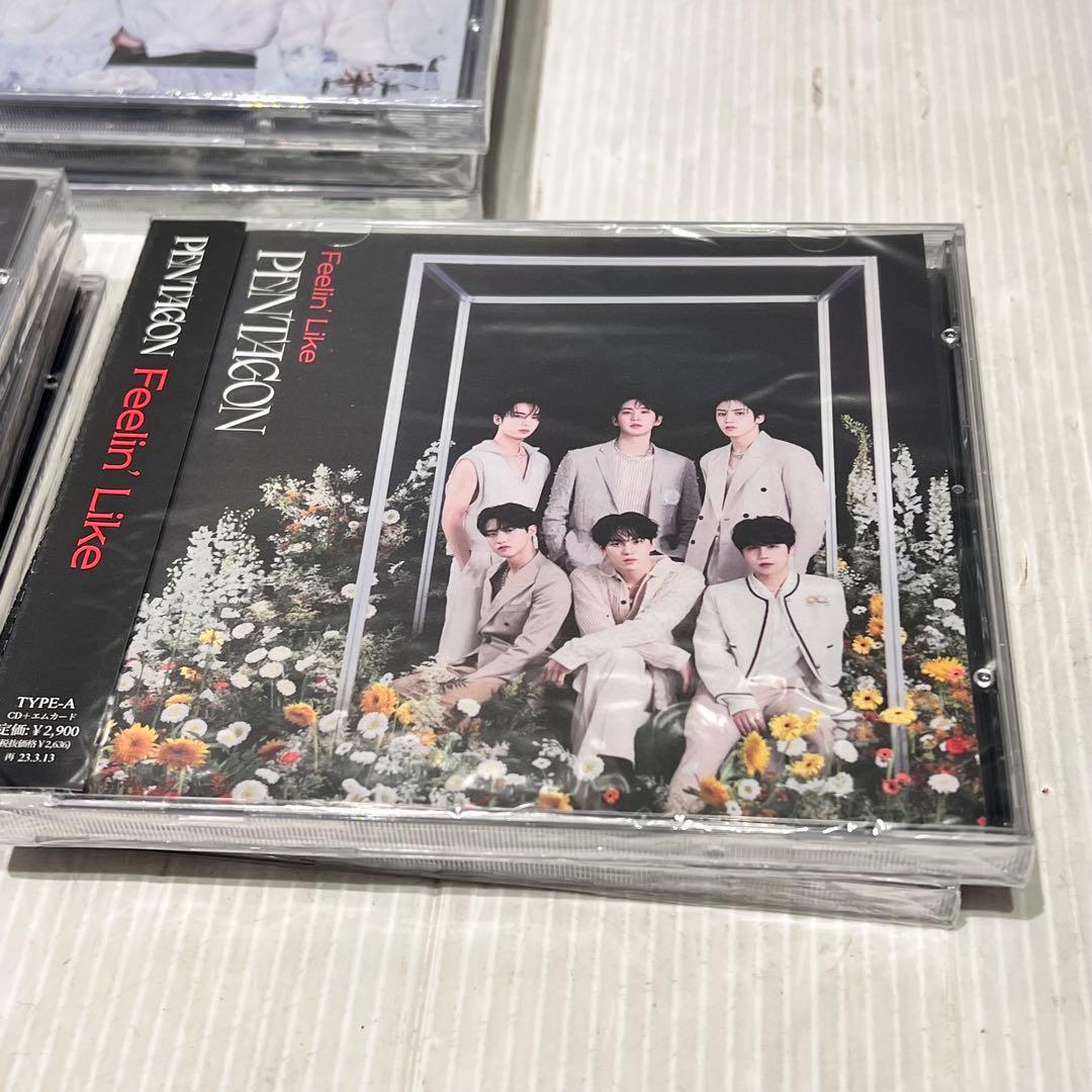 PENTAGON Feelin’ Like TYPE-A 5枚TYPE-B 3枚