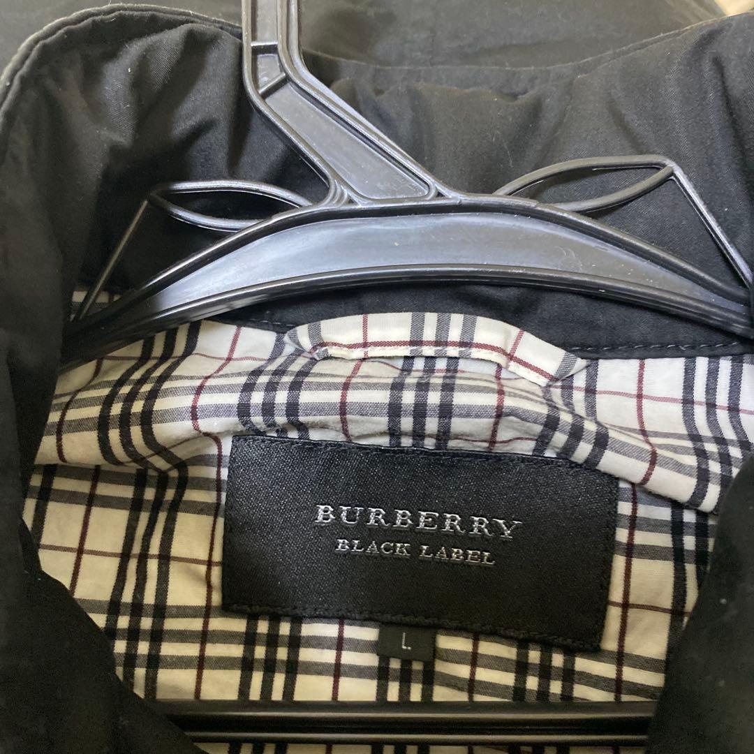 BURBERRY BLACK LABEL ブラックジャケット Lサイズ