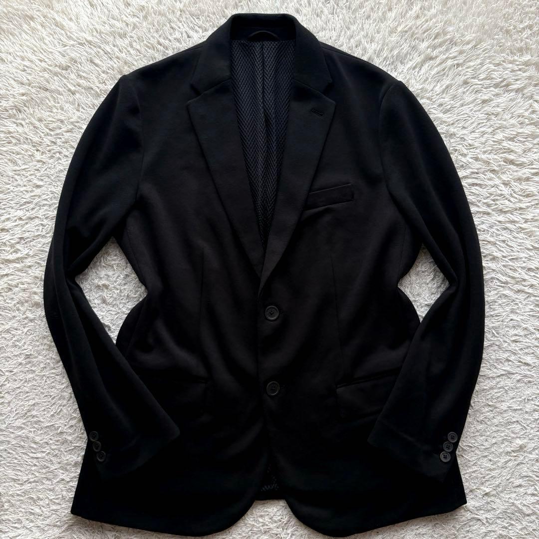 ★希少 2XL★ EMPORIO ARMANI アンコンジャケット ジャージー