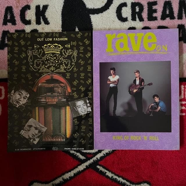 rave on STRAY CATS SPECIAL １＆２　２冊セット