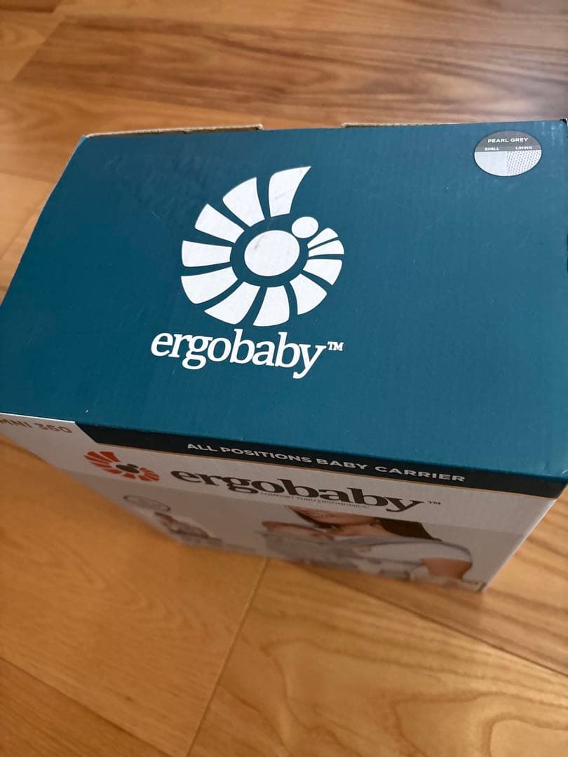 【美品】エルゴベビー　抱っこ紐 パールグレー おまけ付き