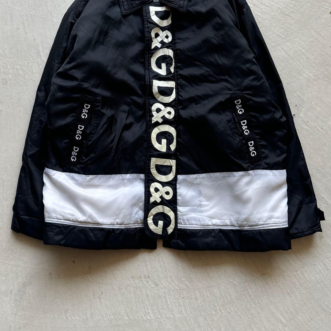 00s dolce&gabbana nylon jacket ナイロン ロゴ
