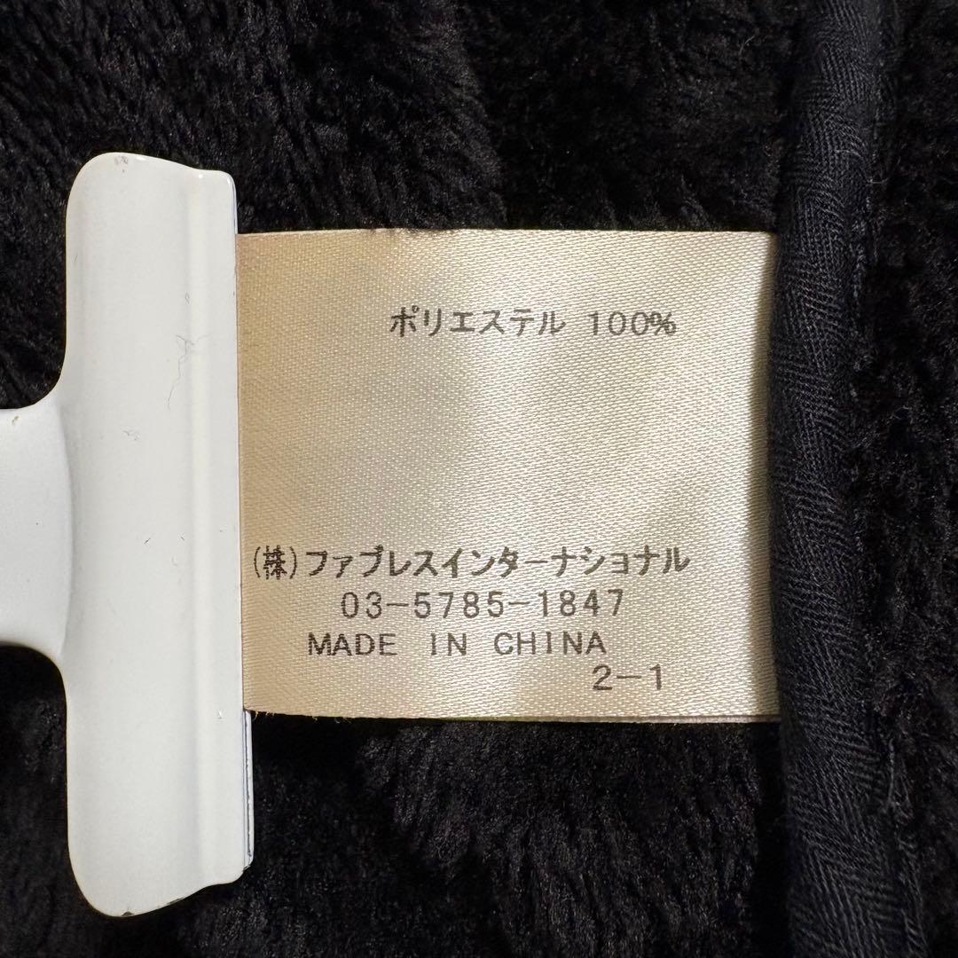 GalaabenD プレミアムチノモッズコート ラクーンファー ライナー付 黒