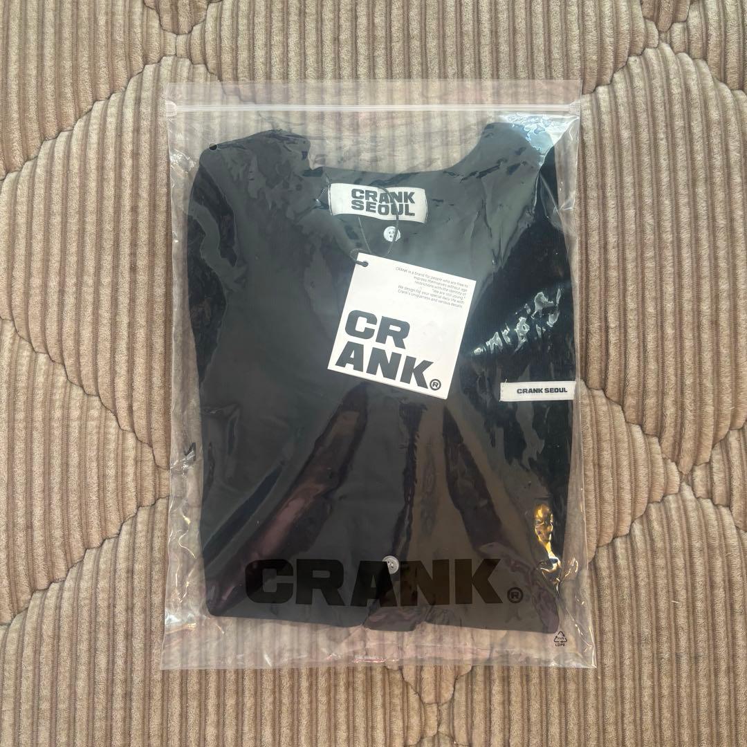 新品 crank Ribbon Tie Knit Cardigan 黒