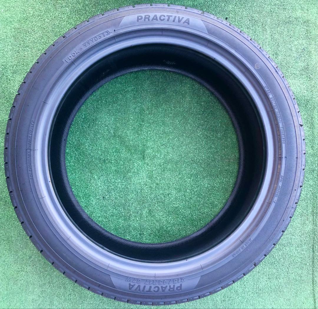 215/45 R17 PRACTIVA ラジアルタイヤ　2023年