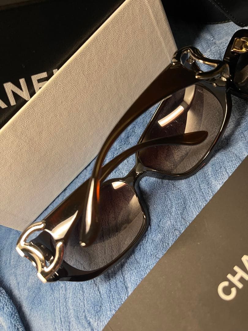 ⭐︎CHANEL デカいSVココ⭐︎ブラウングラデーション　　　　サングラス