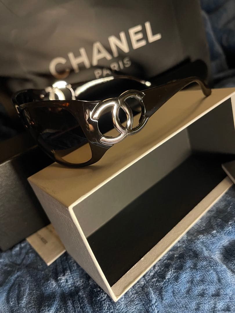 ⭐︎CHANEL デカいSVココ⭐︎ブラウングラデーション　　　　サングラス