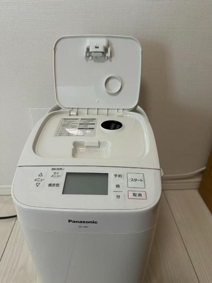 Panasonic ホームベーカリー SD-SB1 1斤 20メニュー