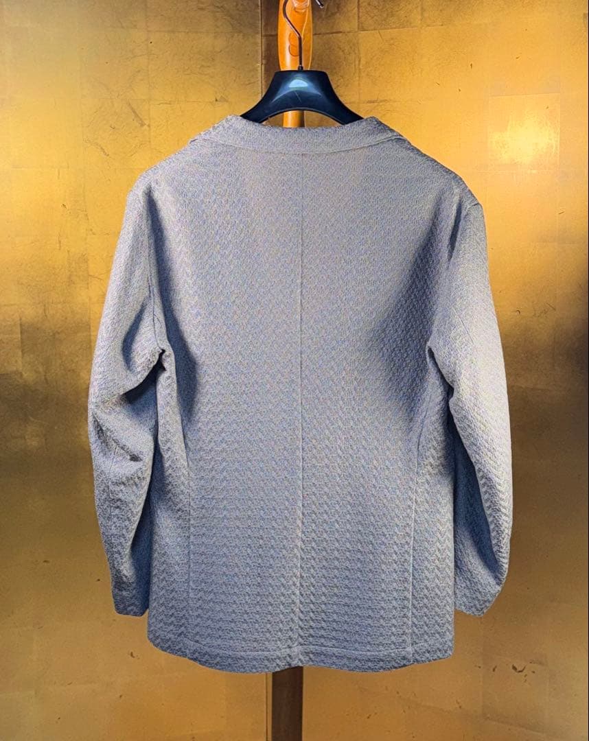 【エンポリオアルマーニ】極美品定価250,000円折柄薄手ジャケット52