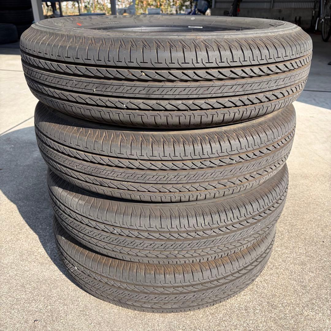 送料無料 175/80R16 走行1000km 4本セットBRIDGESTONE