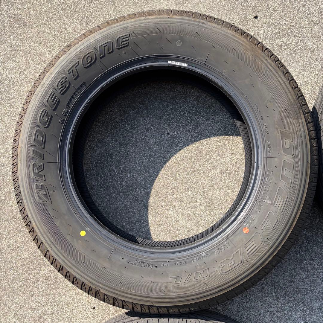 送料無料 175/80R16 走行1000km 4本セットBRIDGESTONE