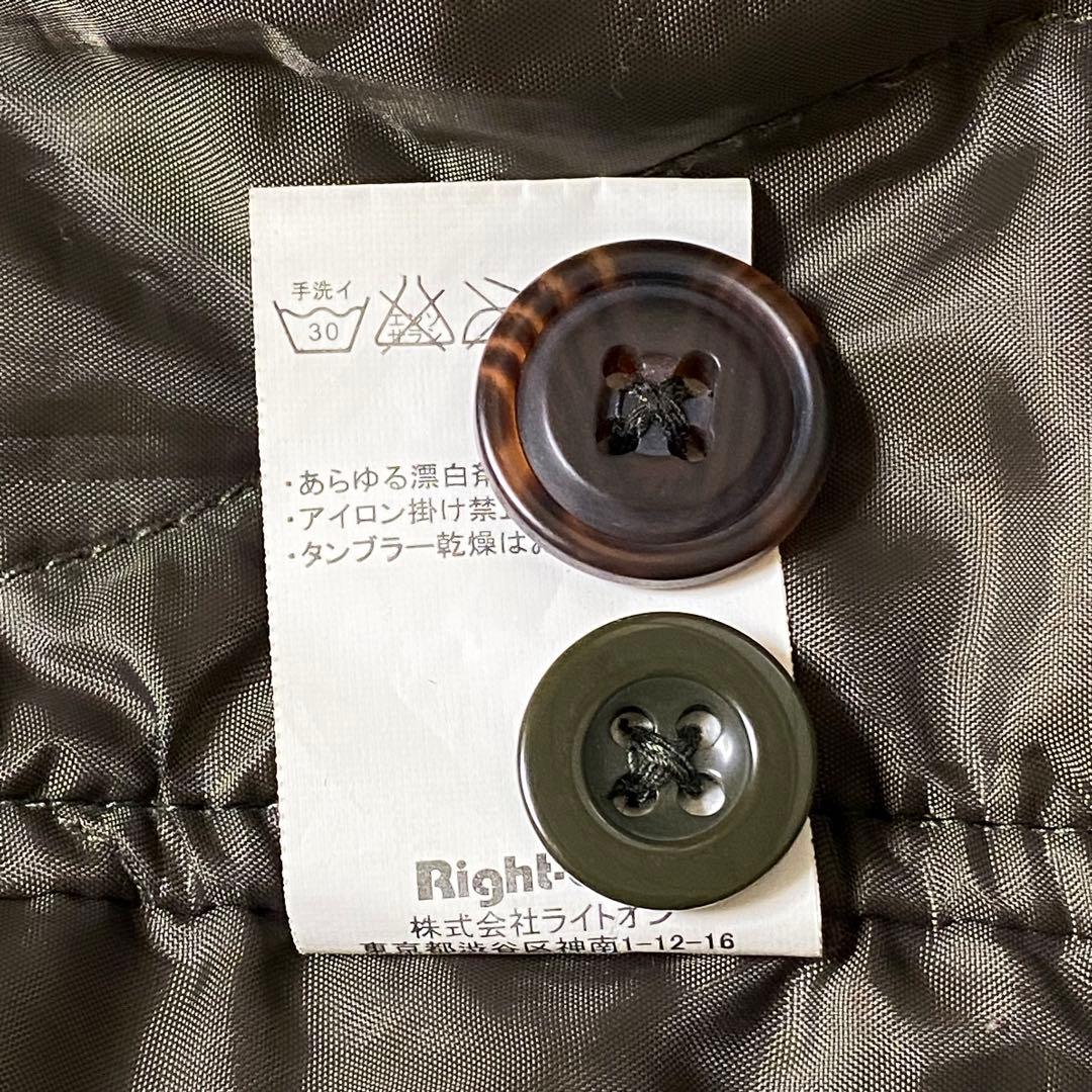 BACK NUMBERバックナンバーLライナー付きモッズコートM-51ミリタリー