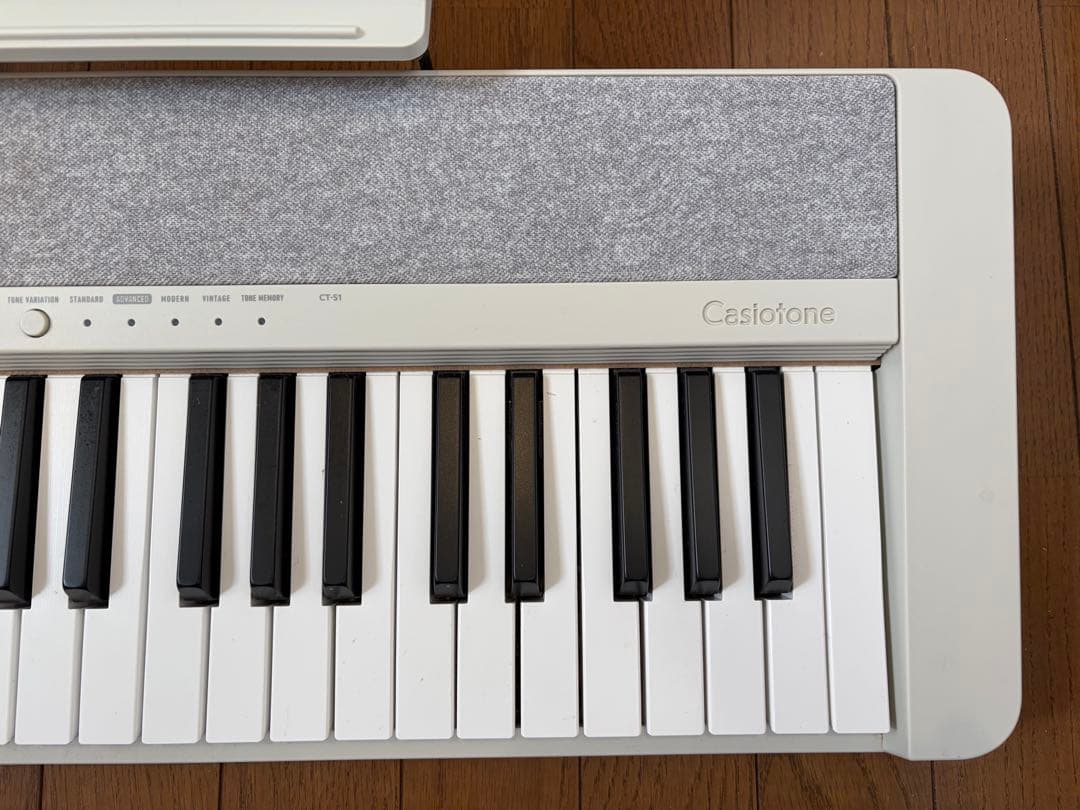 CASIO CT-S1 ホワイト 61鍵 電子ピアノ