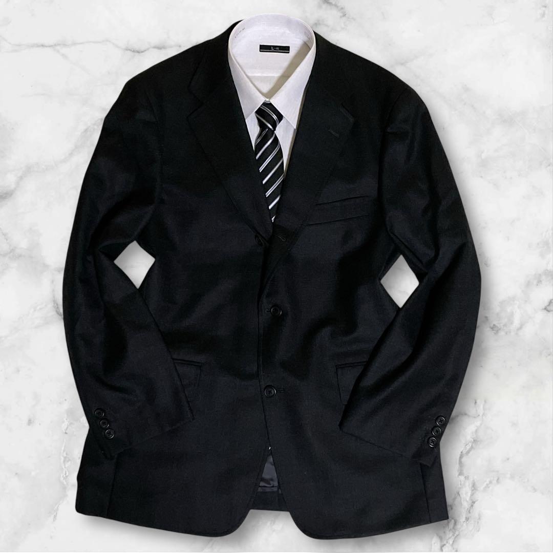 極美品☆J.PRESS☆スーツセットアップ☆黒☆オーセンティックモデル☆XL