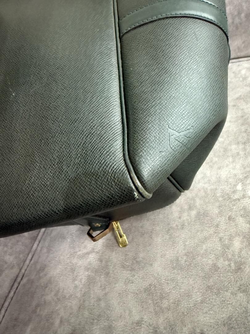 Louis Vuitton グリーン ボストンバッグ