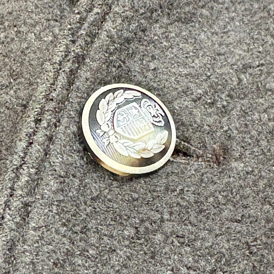 RING JACKET ウールジャケット　ブラウンチャコール　44　日本製
