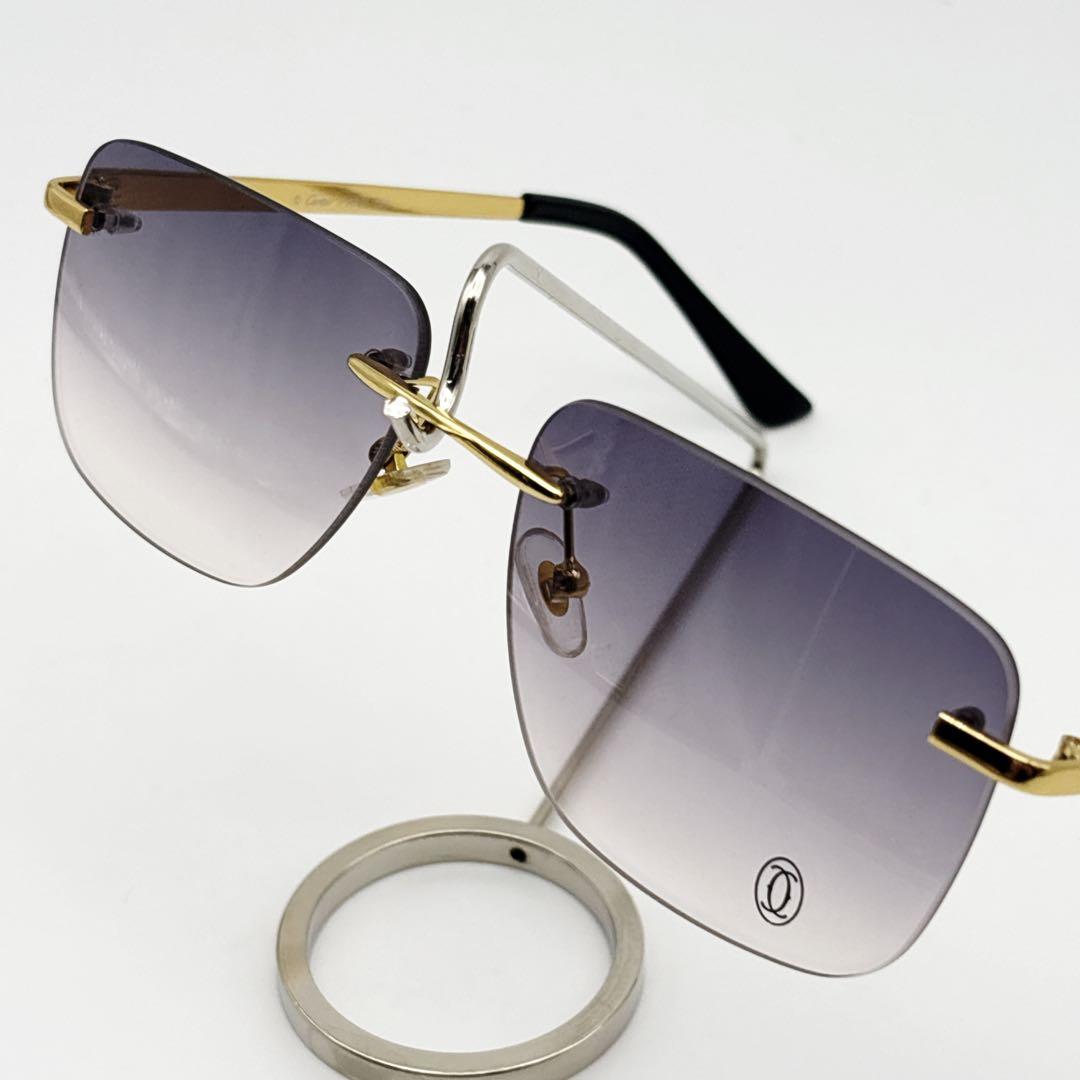 Cartier カルティエ サングラス ゴールド グラデーション ヴィンテージ