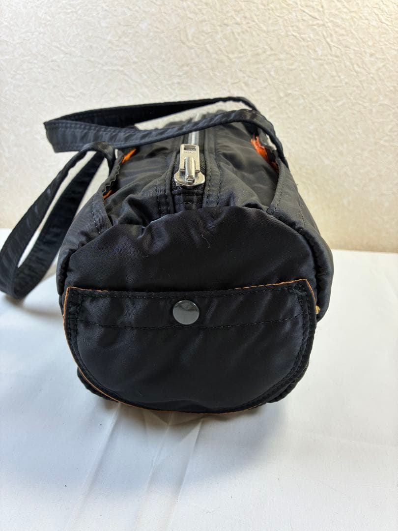 [未使用級] PORTER　タンカー　ドラムバッグ　ミニボストン　S