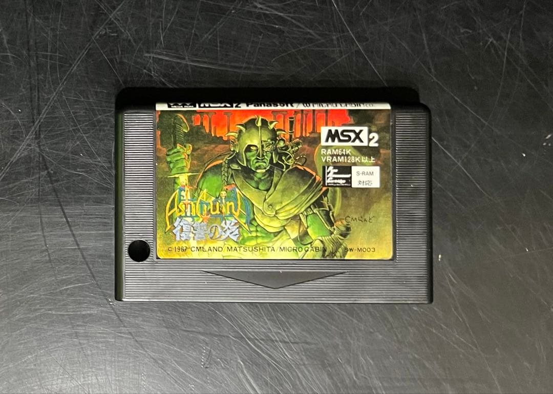 アシュギーネ 復讐の炎 MSX パナソフト