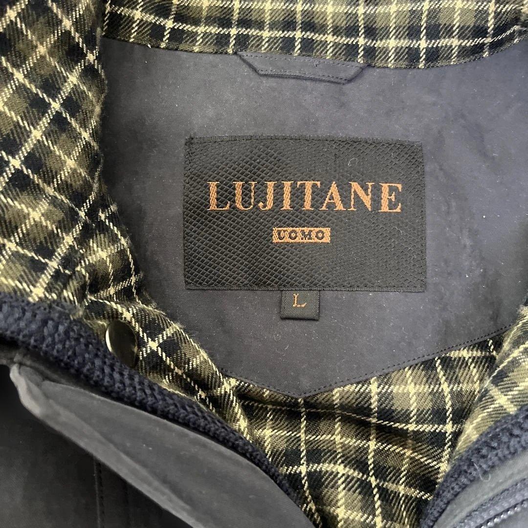 90s ヴィンテージ ヌバック調 短丈 中綿 ギミック ブルゾン 古着 L