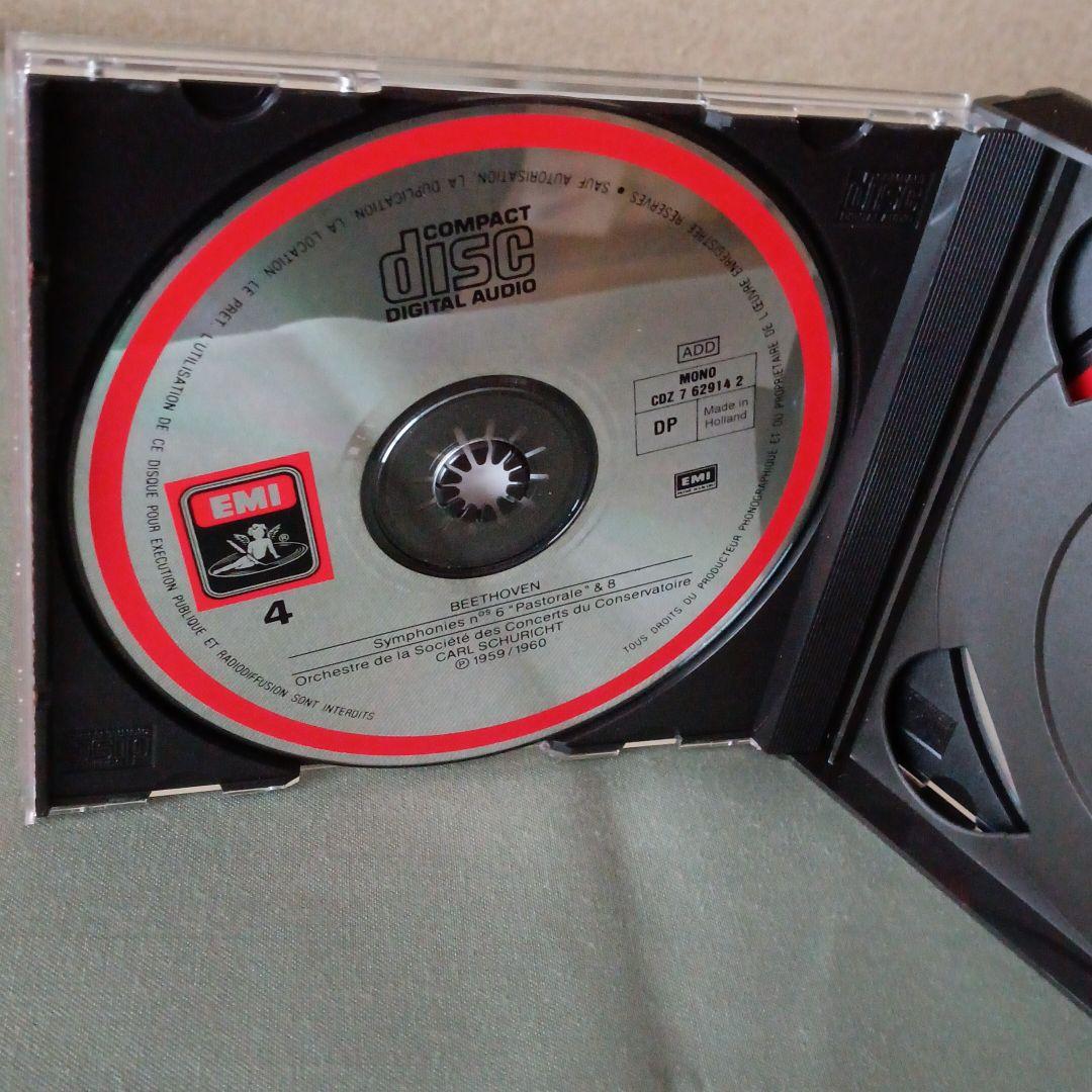 ベートーヴェン交響曲全集。5CD。シューリヒト指揮。