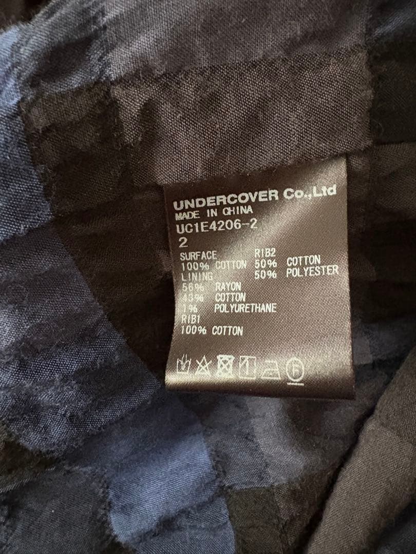undercover 25ss ガーゼブルゾン サイズ2