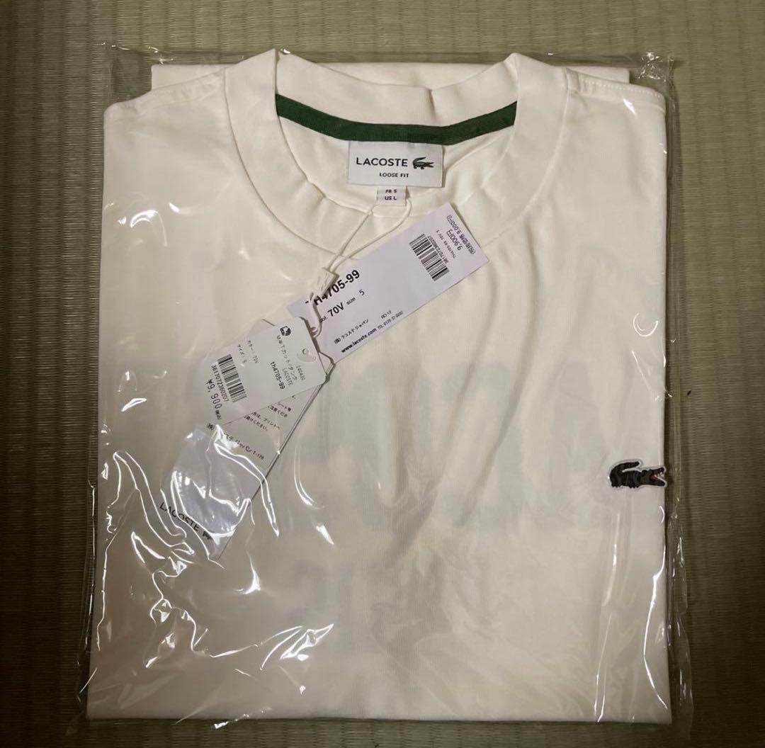 LACOSTE ラコステ バックプリントベーシックTシャツ