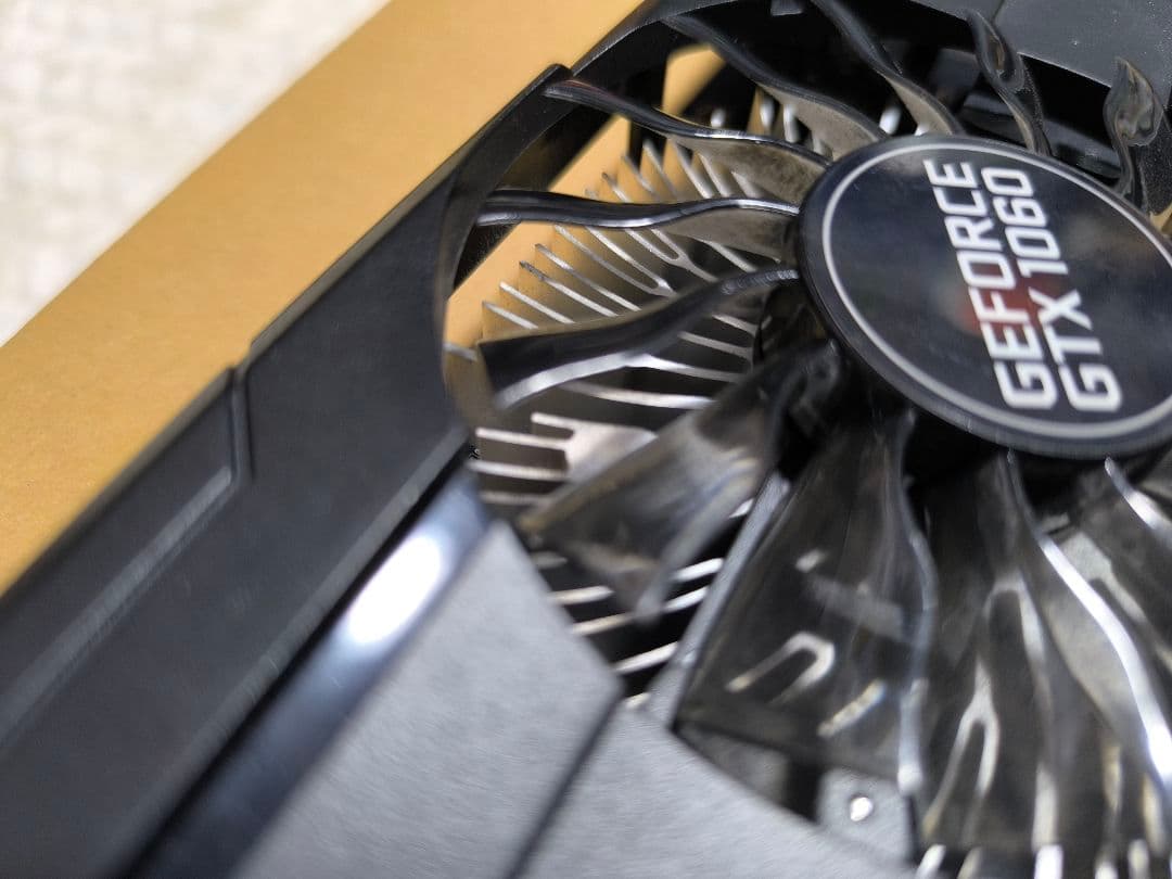 【動作確認済み】palit GTX1060 6GB