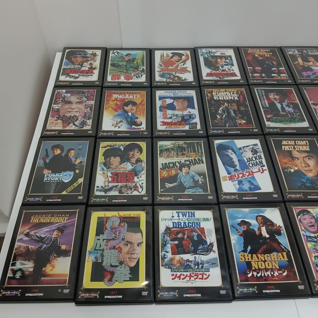 8m3321b2pwジャッキーチェーン DVD 66本 まとめディアゴスティーニ