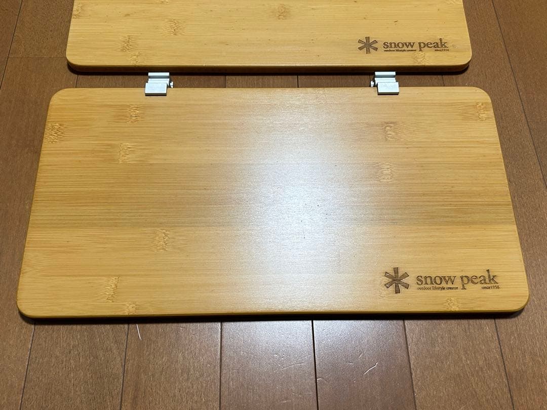 スノーピーク IGTオプション スライドトップハーフ竹2枚セット