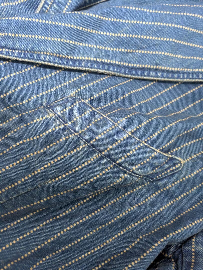 RRL ストライプ テーラードジャケット ウォバッシュ ワバッシュ wabash