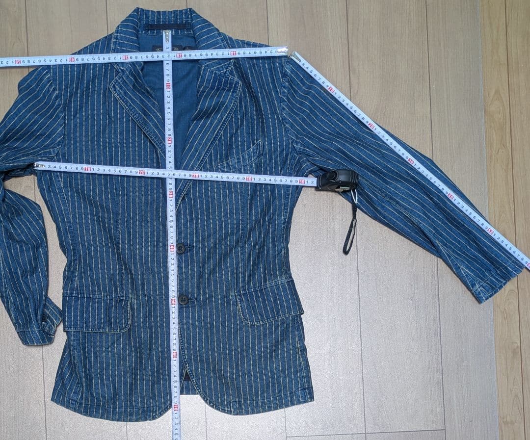 RRL ストライプ テーラードジャケット ウォバッシュ ワバッシュ wabash