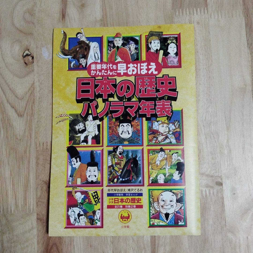 【パノラマ年表付】小学館 学習まんが 少年少女日本の歴史 決定版 全23巻セット