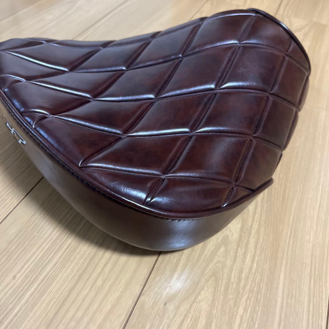 ハンターカブ125 シングルシートブラウン ダイヤモンドシート