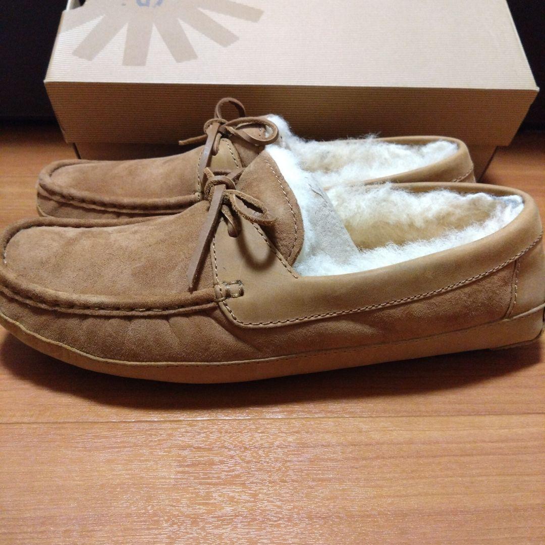 UGG モカシン スウェード ブラウン 28cm