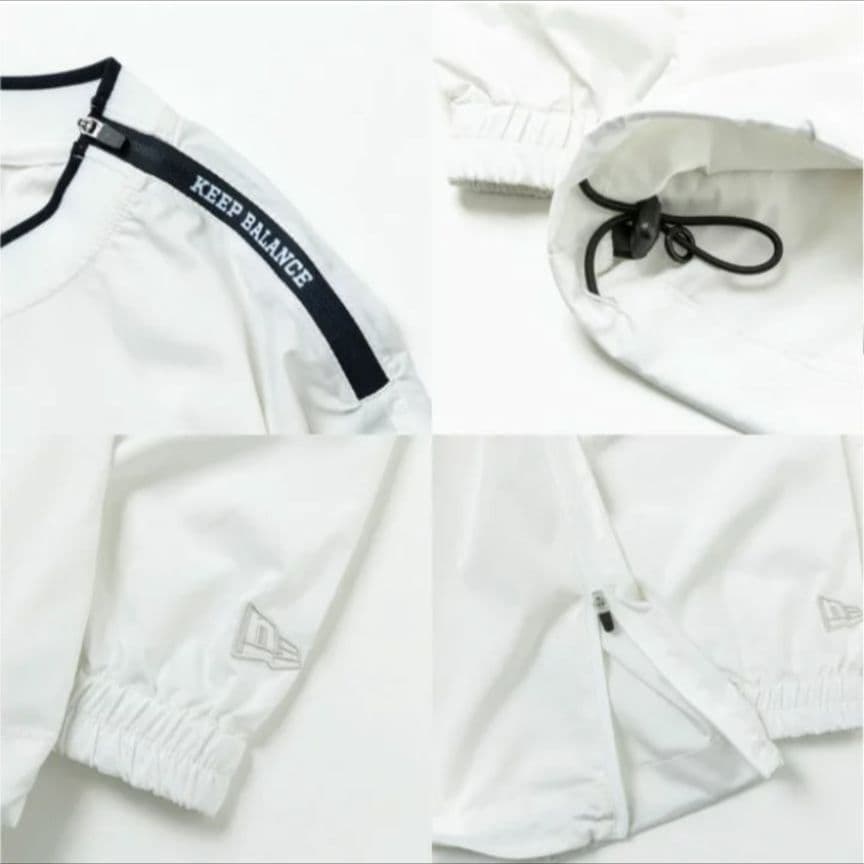 極美品♡ニューエラ 軽量 スニード XXL 春ゴルフ プルオーバー 大きいサイズ