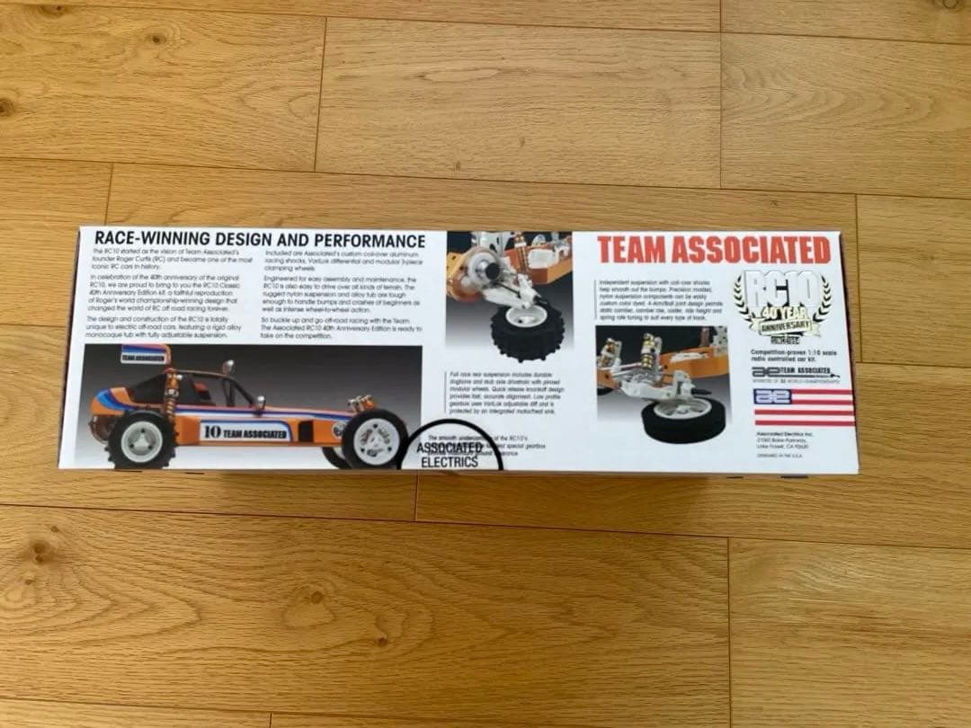 ホビーラジコン TEAM ASSOCIATED RC10 40year anniversary