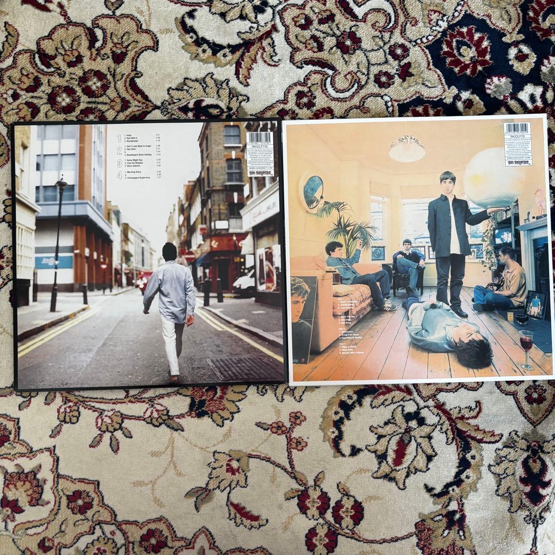 oasis オアシス LP 2枚セット
