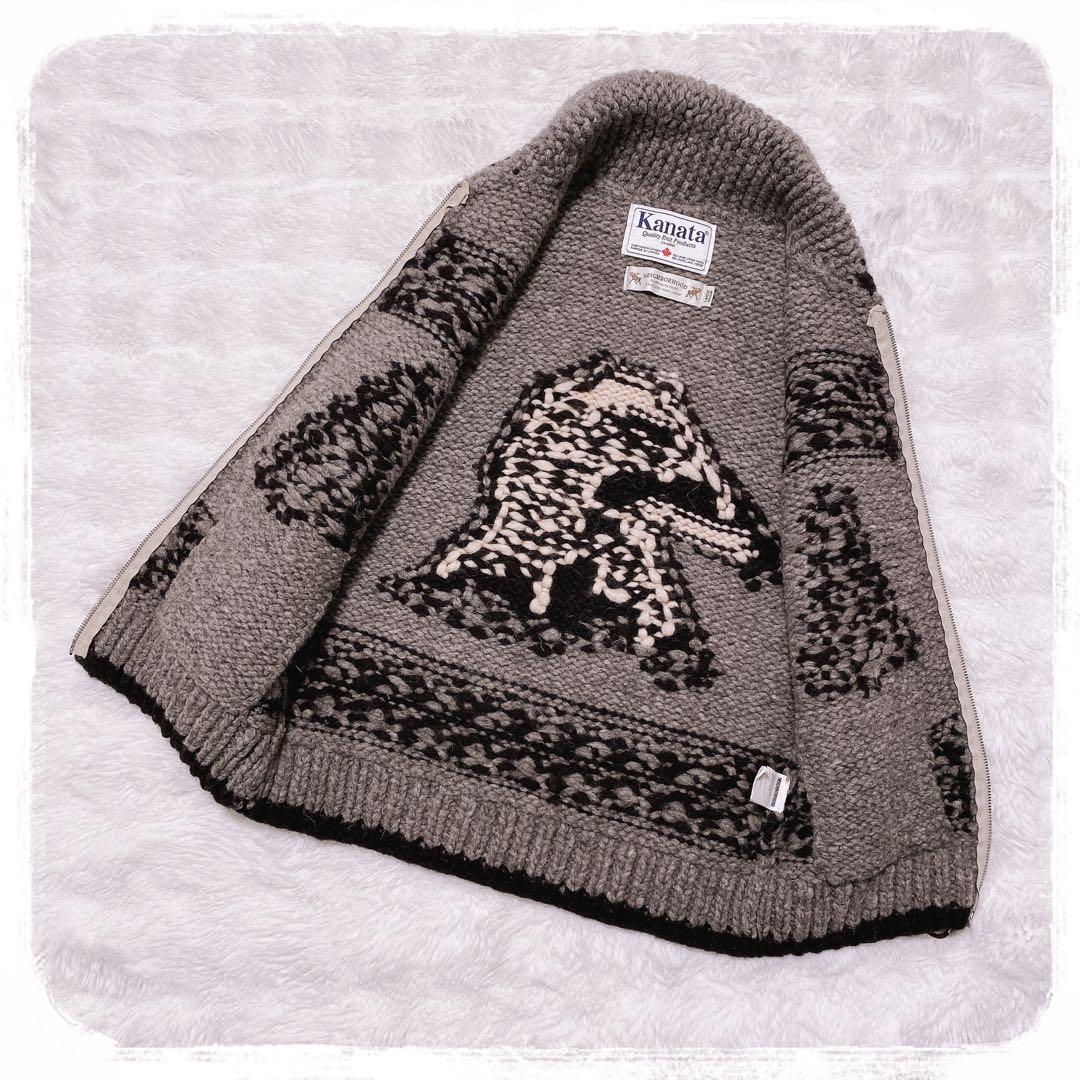 美品 Kanata × NEIGHBORHOOD カウチンニット ベスト L