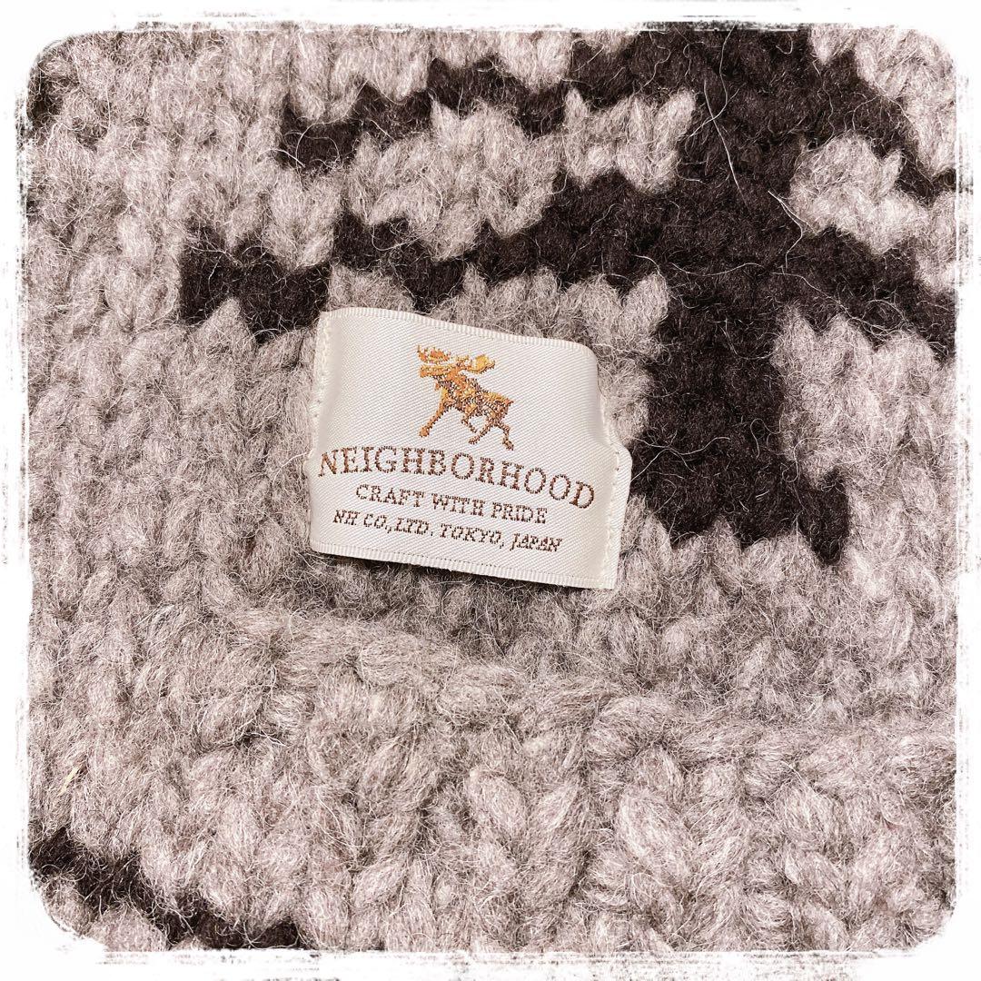 美品 Kanata × NEIGHBORHOOD カウチンニット ベスト L