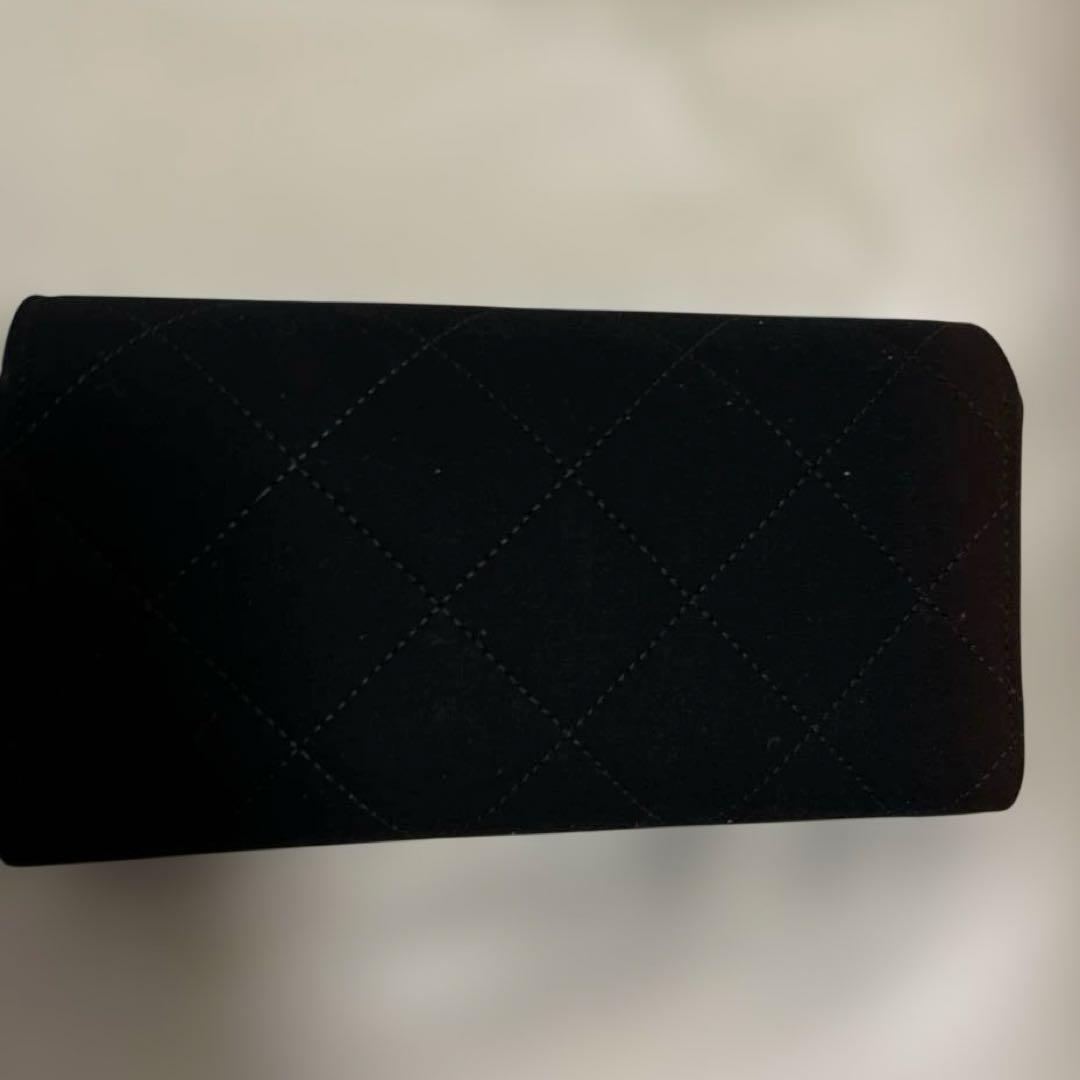 CHANELキルティングメガネケース