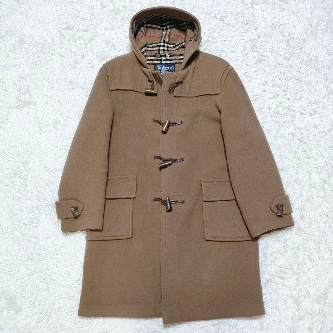 Burberrys バーバリーズ　ダッフルコート　フード　ノバチェック　メンズ