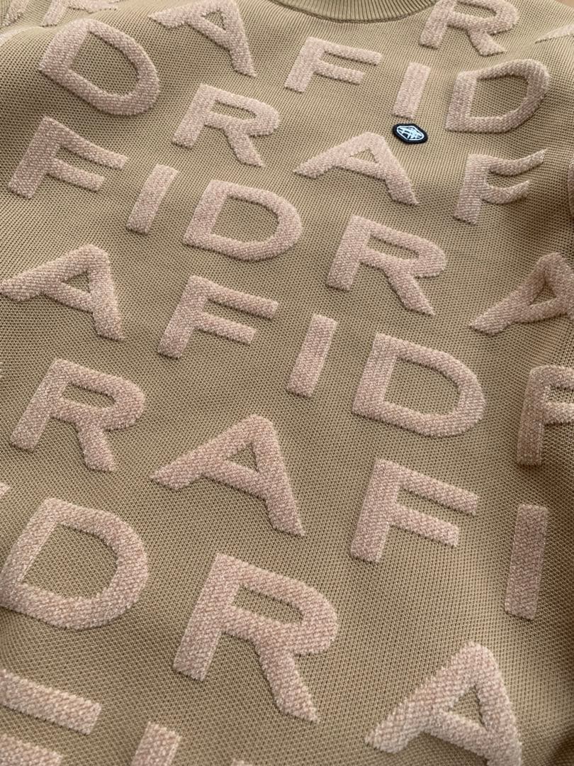 未使用品　FIDRA ニットトレーナー　Lサイズ