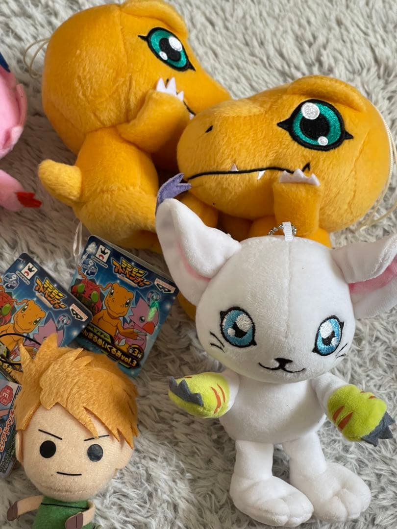 デジモン ぬいぐるみ まとめ売りセット ピヨモン アグモン ツノモン