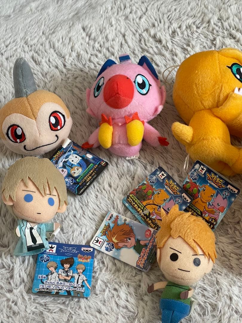 デジモン ぬいぐるみ まとめ売りセット ピヨモン アグモン ツノモン