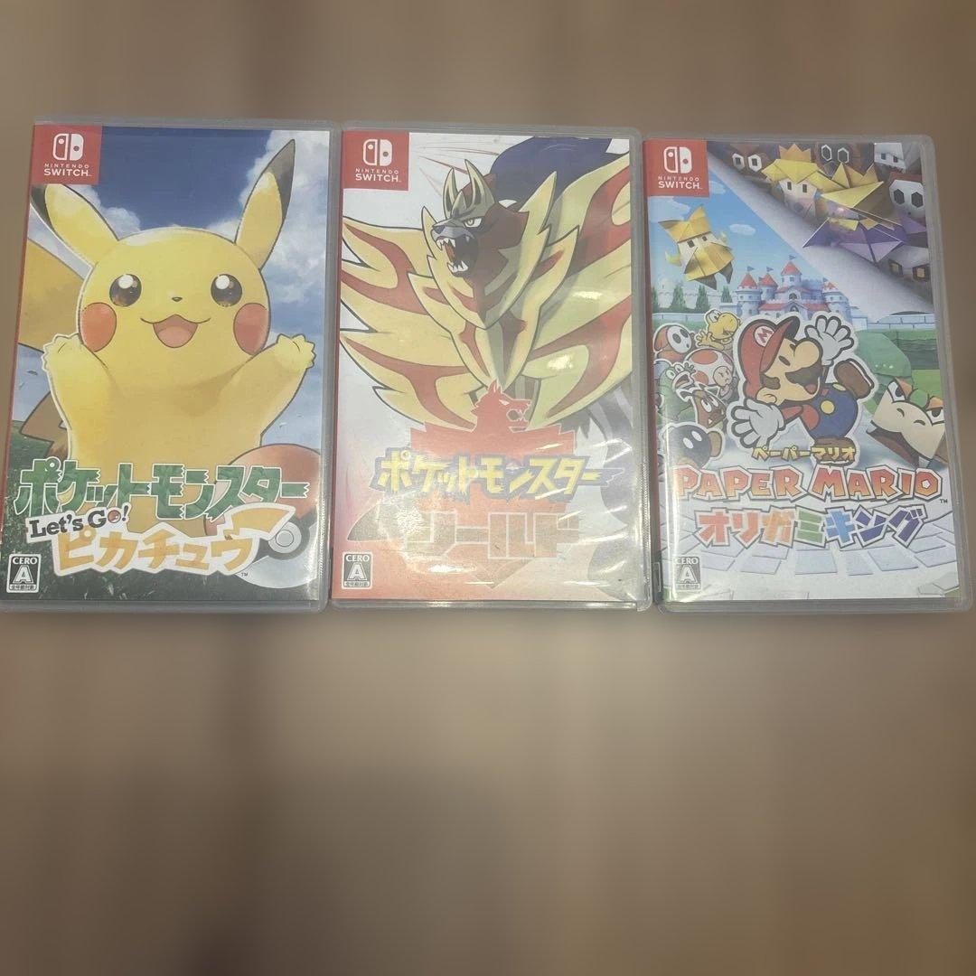 ポケットモンスター Let's Go! ピカチュウ 他 3本セット